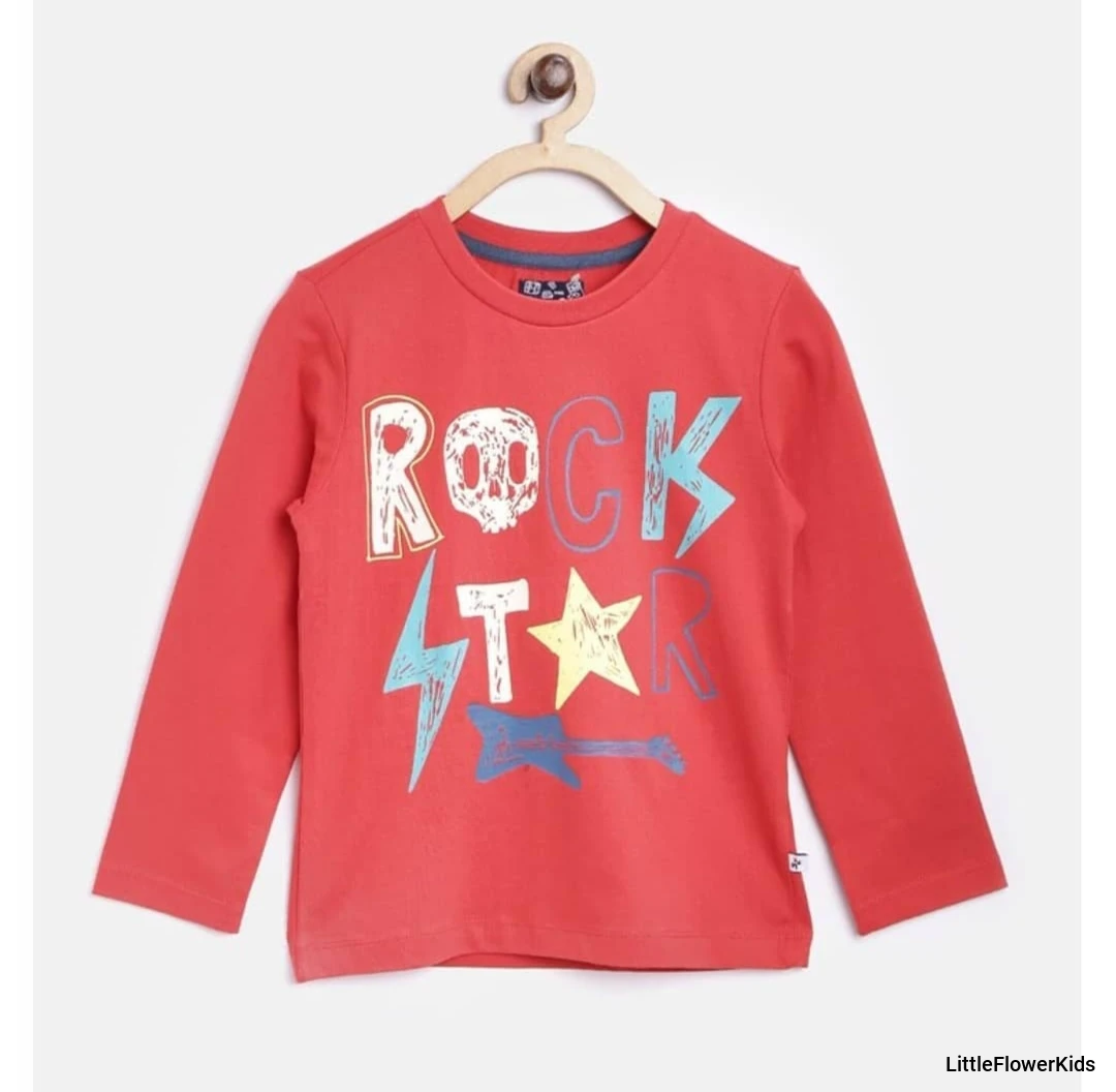 Red Full Sleeves T-shirt