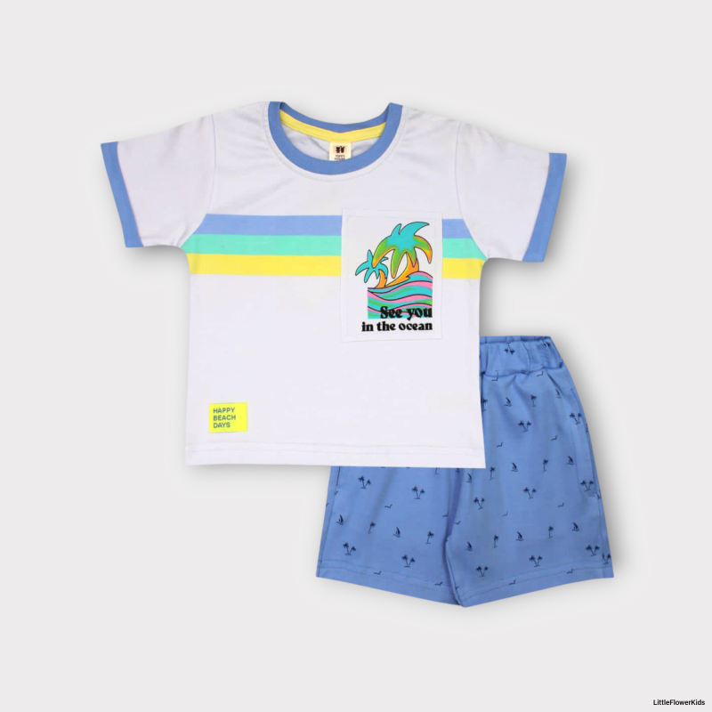 Baby Boy T-Shirt & Shorts Set