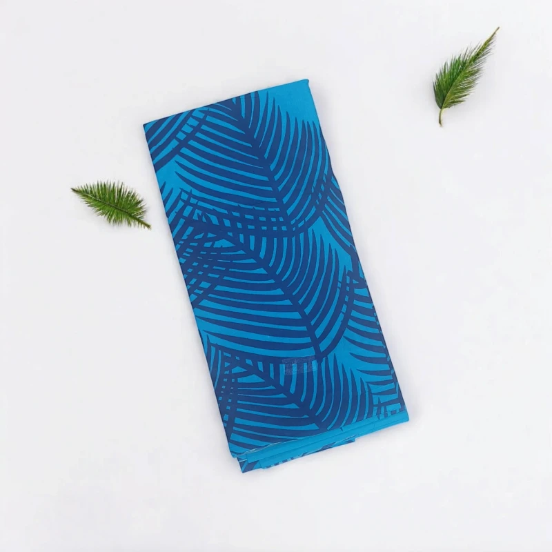 Blue mul mul cotton saree