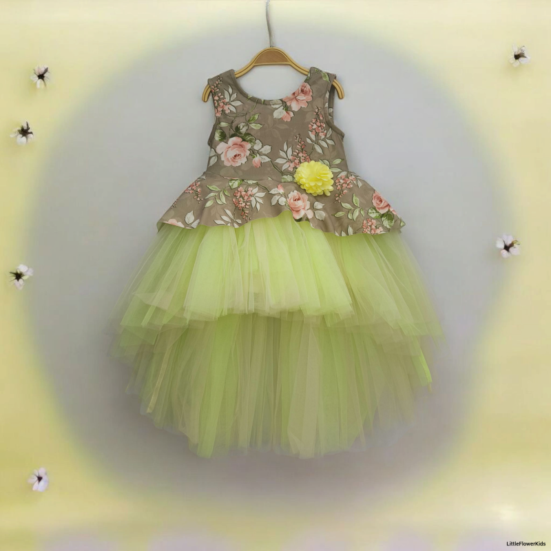 Fancy Layered Girls Dress