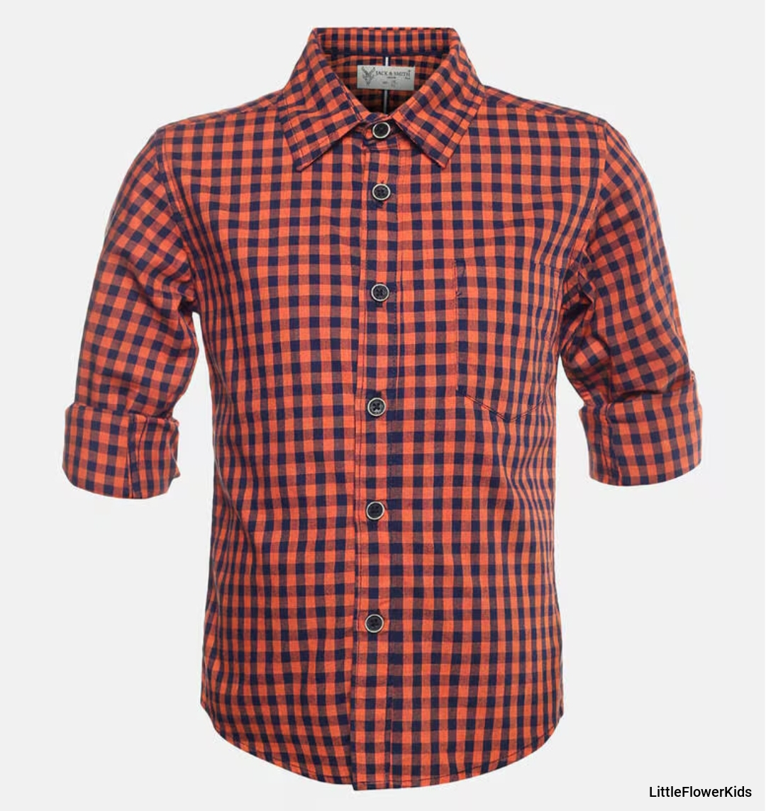Red & Black checkered pattern shirt