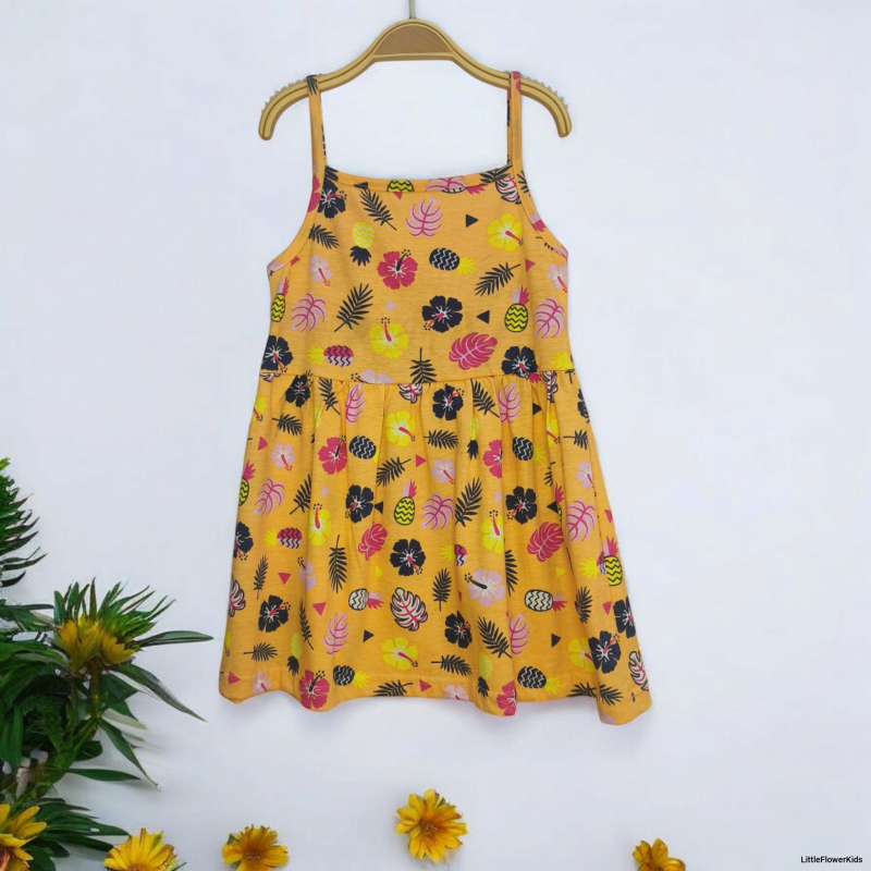 Cotton Sleeveless Casual Dress