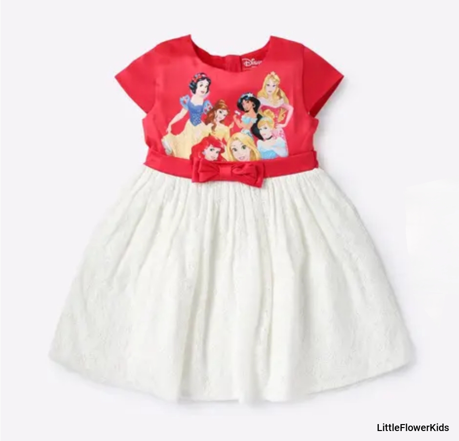 Princess printed frock