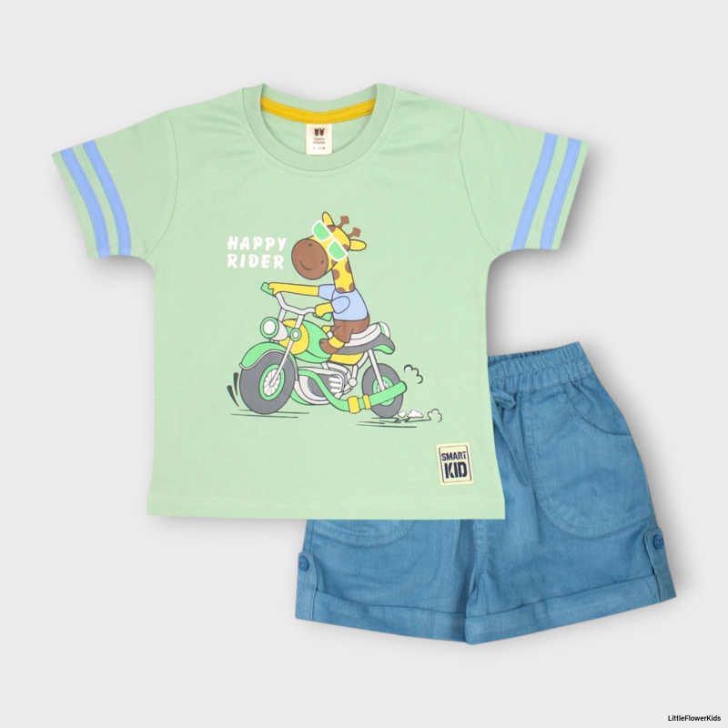 Baby Boy T-Shirt & Shorts Set