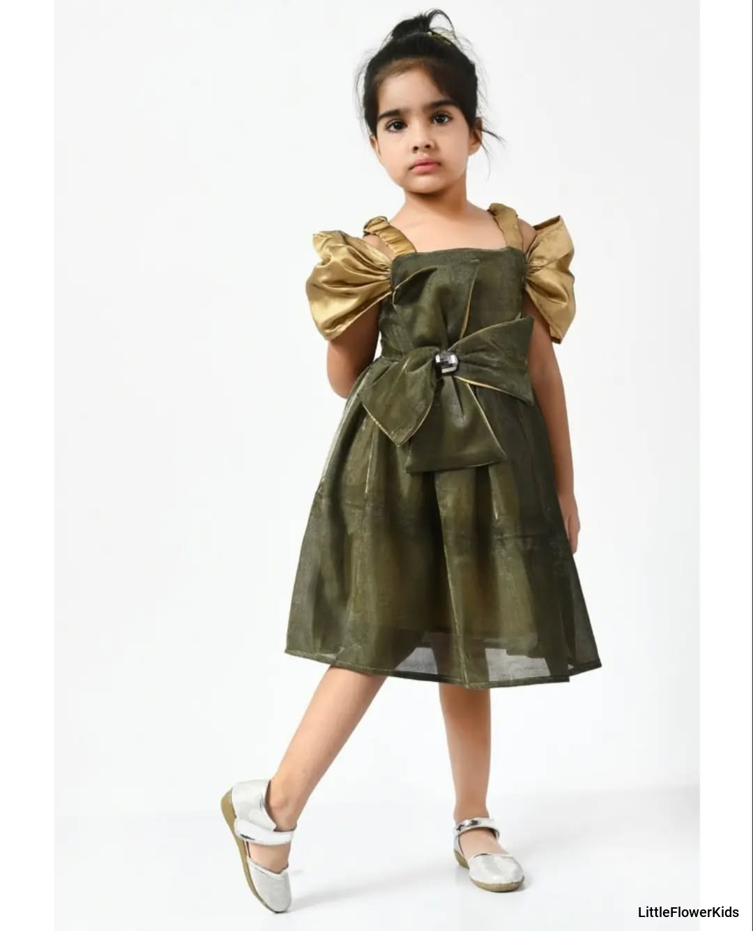 Olive Green Dress