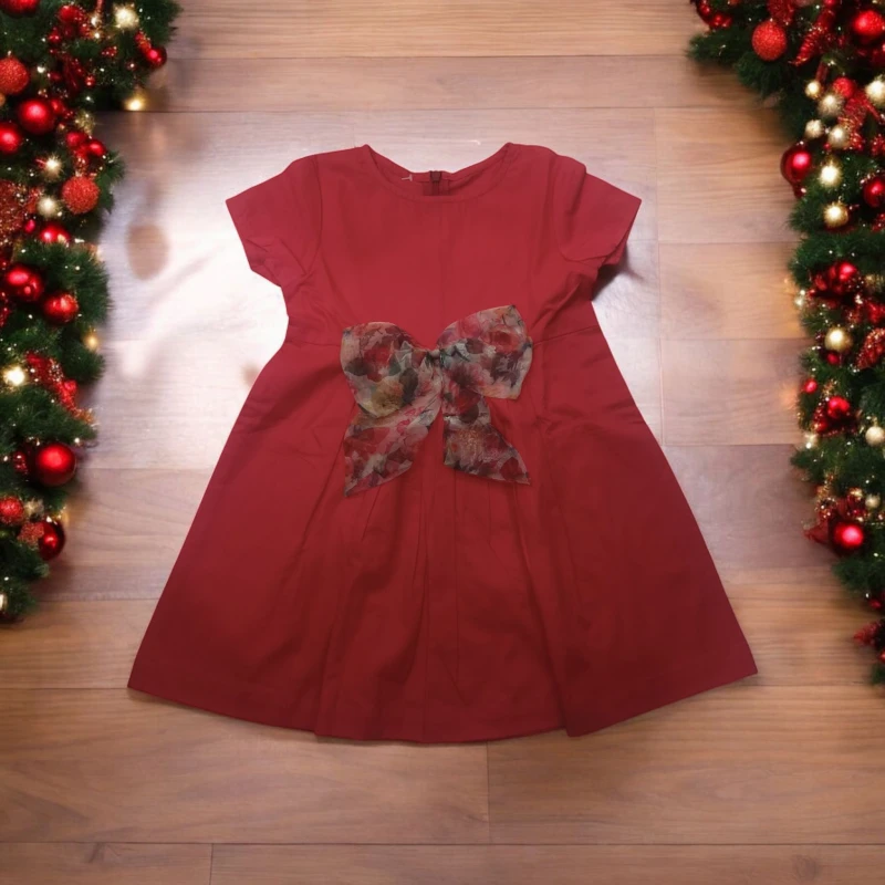 Red Frock with bow