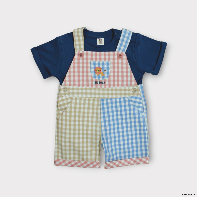 Baby Boy Dungaree Set