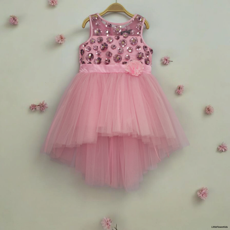 Pink Party Wear Dress